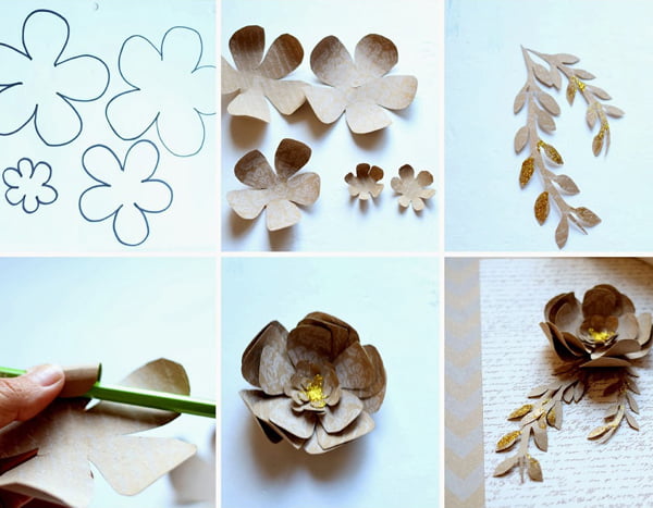 cách cắt hoa bằng giấy