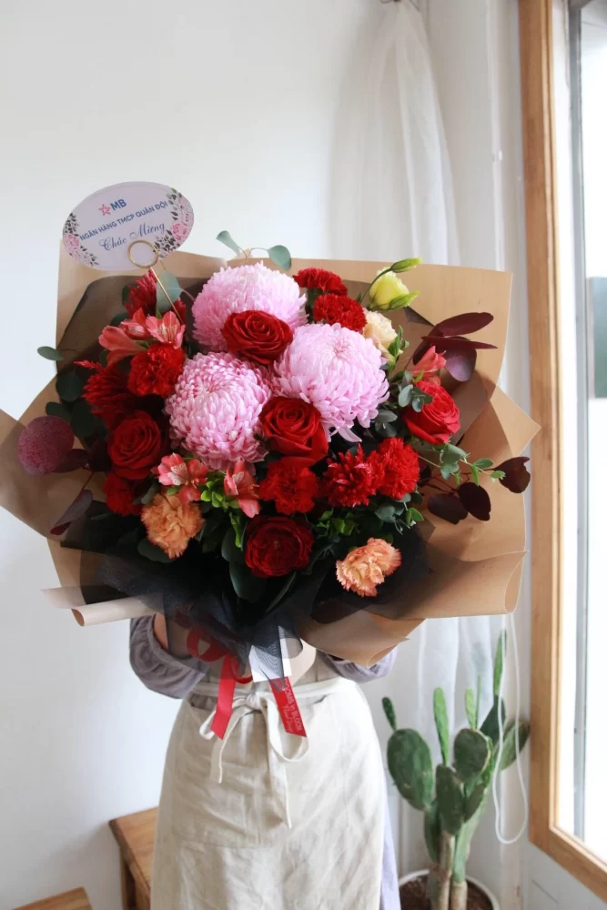Cửa hàng hoa tươi 9x đã tổng hợp giúp bạn những hình ảnh hoa bó đẹp nhất hiện nay
