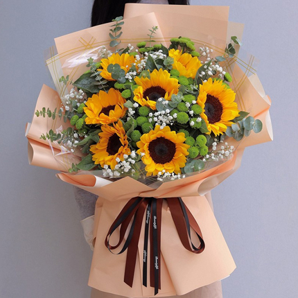 bó hoa dành cho bạn gái